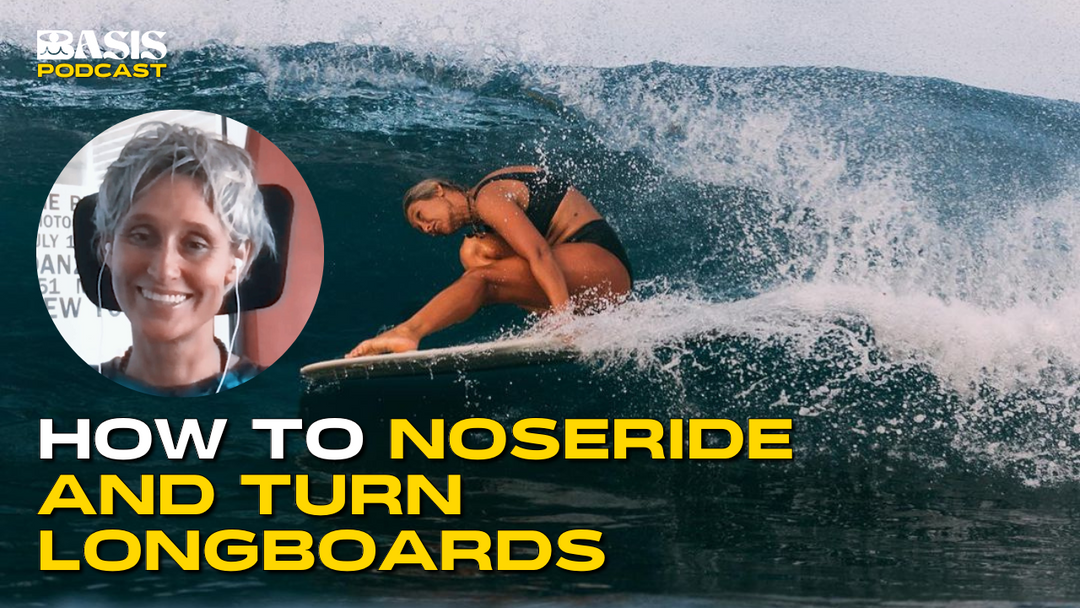 How to noseride and turn longboards with Kassia Meador