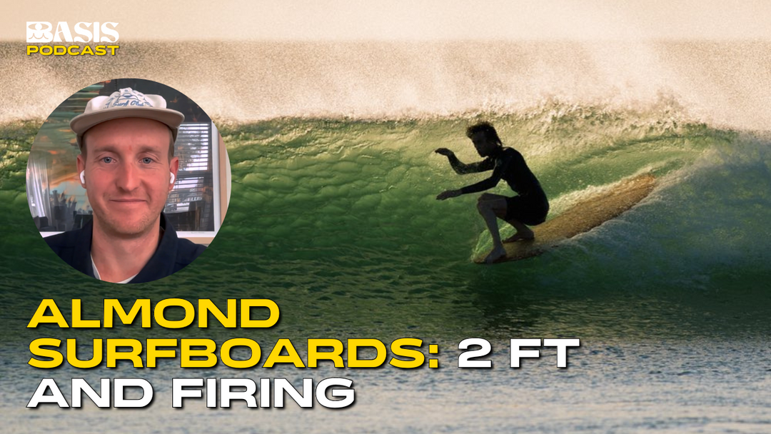 Dave Allee of Almond Surfboards: Even 2 ft waves can be firing
