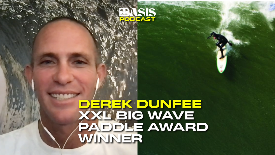What it's like surfing giant waves with XXL Big Wave Paddle Award Winner Derek Dunfee