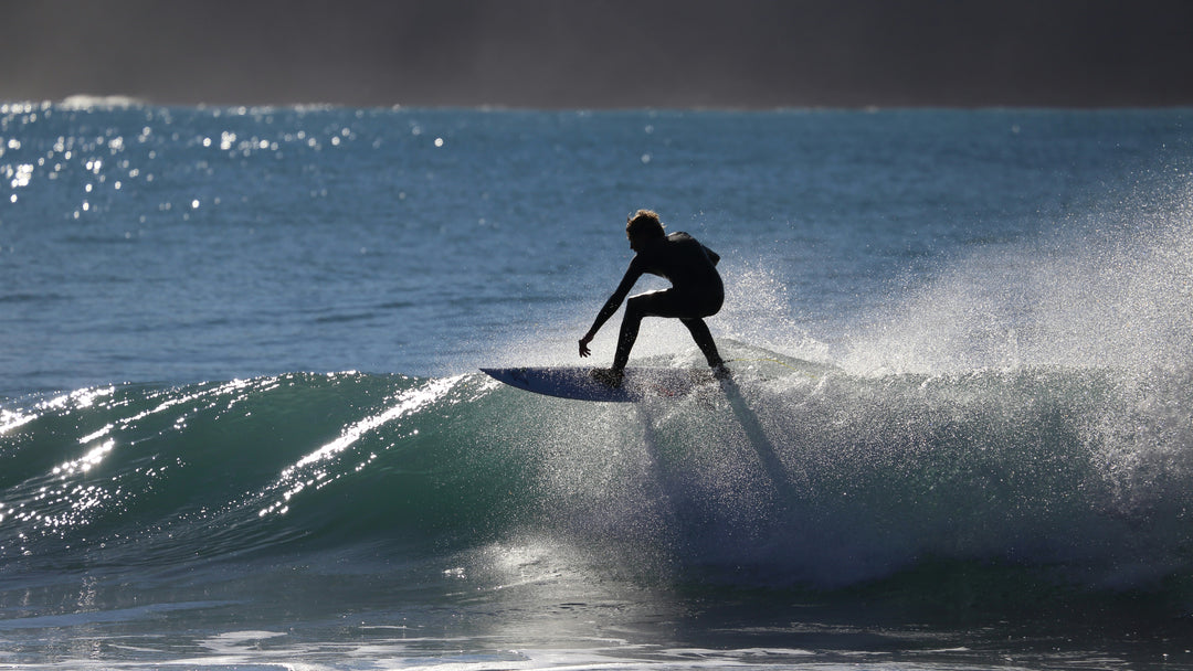 The key to small wave surfing